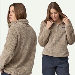 NWT PATAGONIA Women's Los Gatos 1/4-Zip Fleece size XS seabird grey